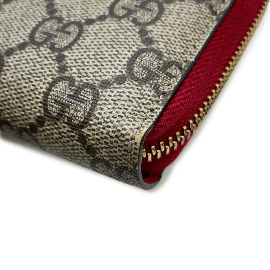 グッチ 長財布 GGスプリーム キャット 506279 GUCCI 財布 ネコ 【安心