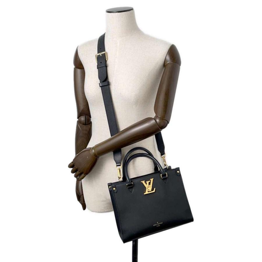 ルイヴィトン ロック＆ゴー ショルダーバッグ グレインカーフレザー M22311 ブラック レディース LOUIS VUITTON  中古 ルイヴィトン ハンドバッグ グレインカーフレザー ロック&ゴー M22311