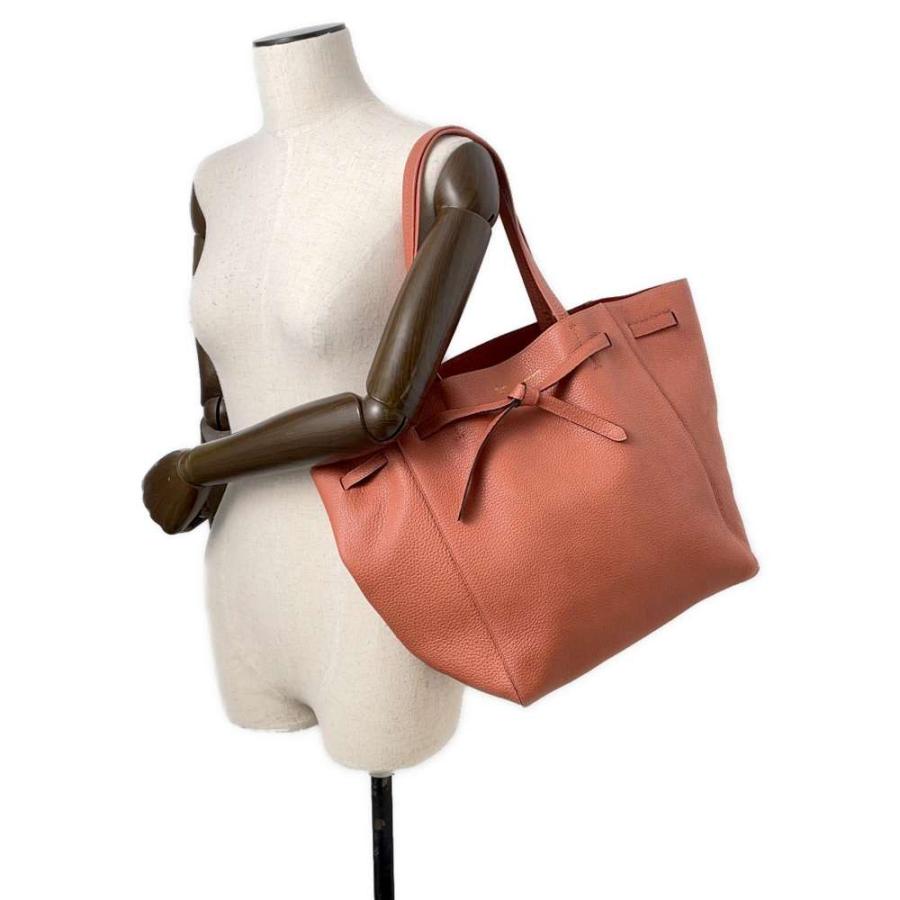 【sop】美品✨ CELINE セリーヌ カバ ファントム スモール セリーヌ トートバッグ カバファントム スモール レザー 189023TNI