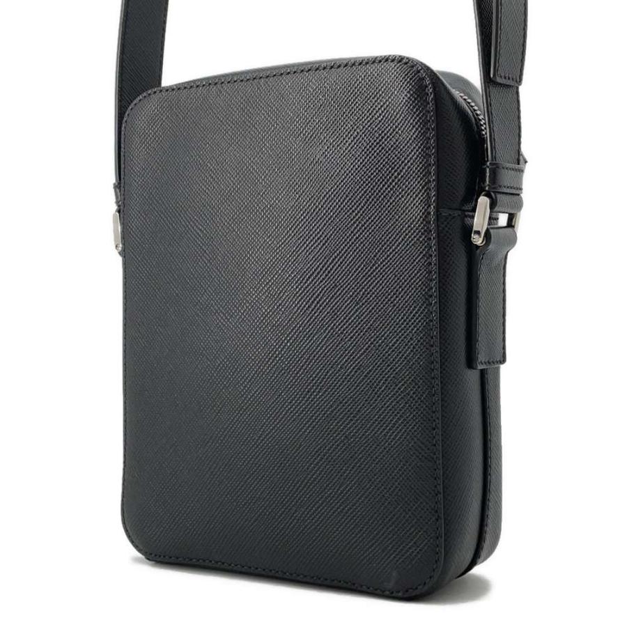 プラダ ショルダーバッグ ロゴ サフィアーノ 2VH040 PRADA バッグ 斜め  
