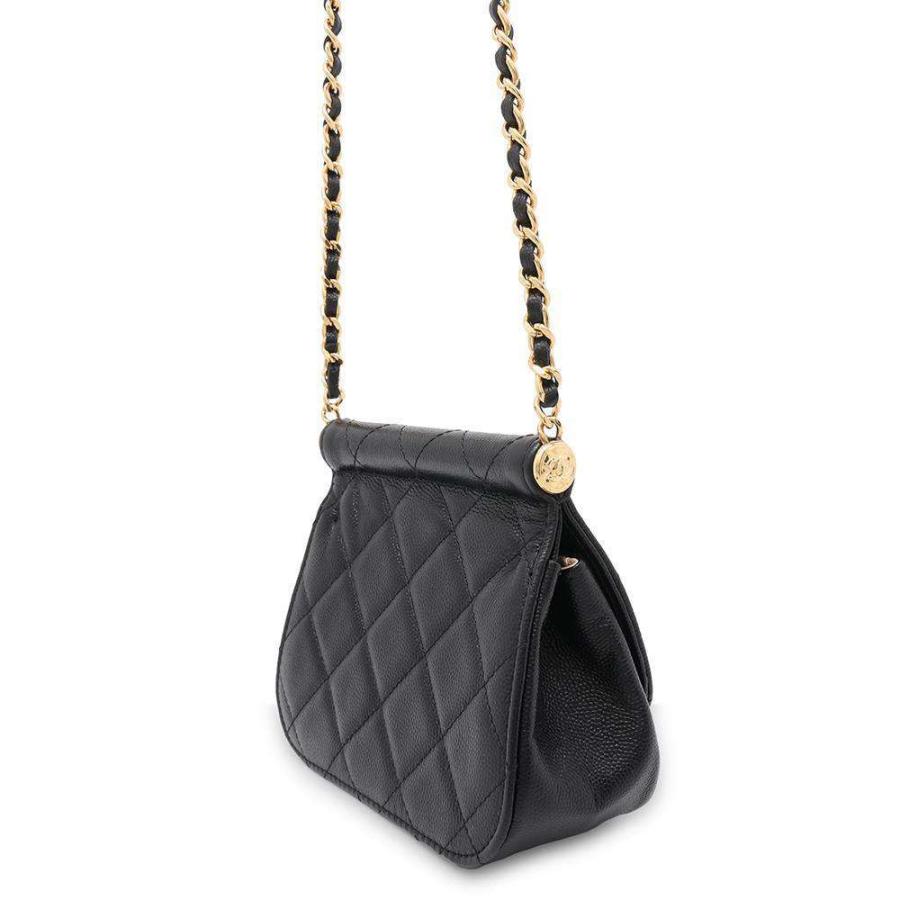 シャネル  AP3004 ココマーク キャビアスキンレザーチェーンショルダーバッグ レディース シャネル チェーンショルダーバッグ マトラッセ ココマーク キャビア