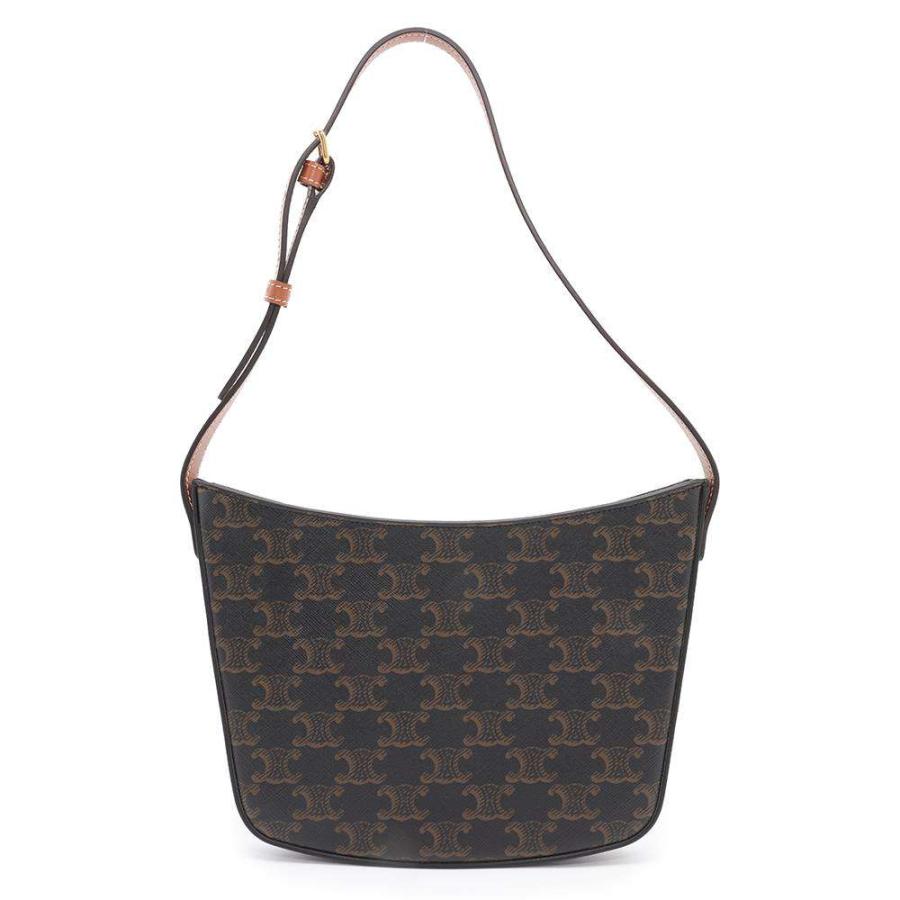 セリーヌ ショルダーバッグ クロック トリオンフ ミディアム カーフ  