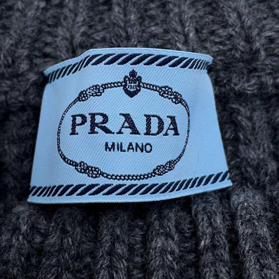 プラダ セーター ウール カシミヤ ナイロン レディースサイズ42 P24R1P PRADA アパレル ニット 黒 プラダ セーター ウール カシミヤ ナイロン レディースサイズ42 P24R1P