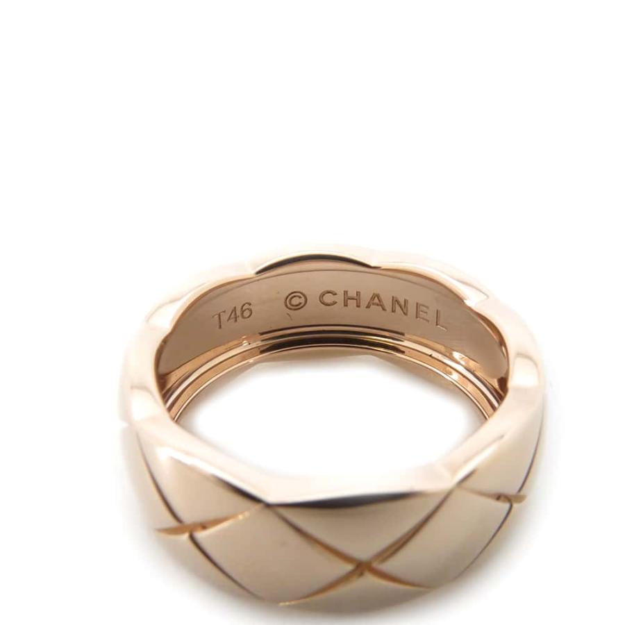 ゴールド ミディアムリング CHANEL（シャネル） ココクラッシュ ミディアム K18BG K18ベージュ