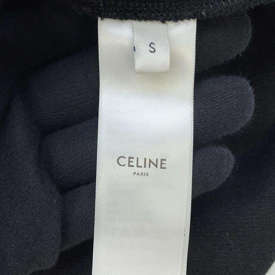 セリーヌ パーカー ロゴ アルパカ メンズサイズS 2Y988925R CELINE