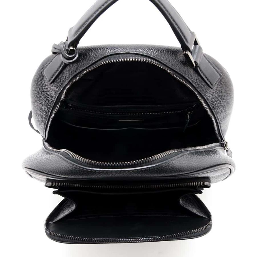 プラダ リュック バックパック レザー 2VZ011 PRADA リュックサック 黒