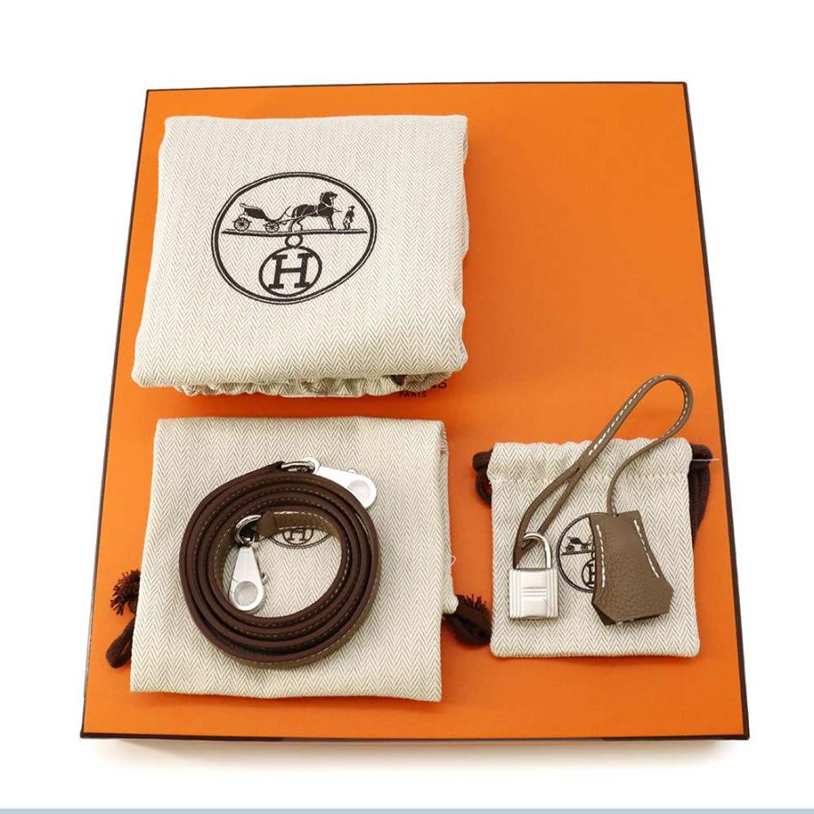 ケリー25 ハンドバッグ エトゥープ エルメス ケリー 25 内縫い 2WAY エトゥープ トゴ レディース バッグ