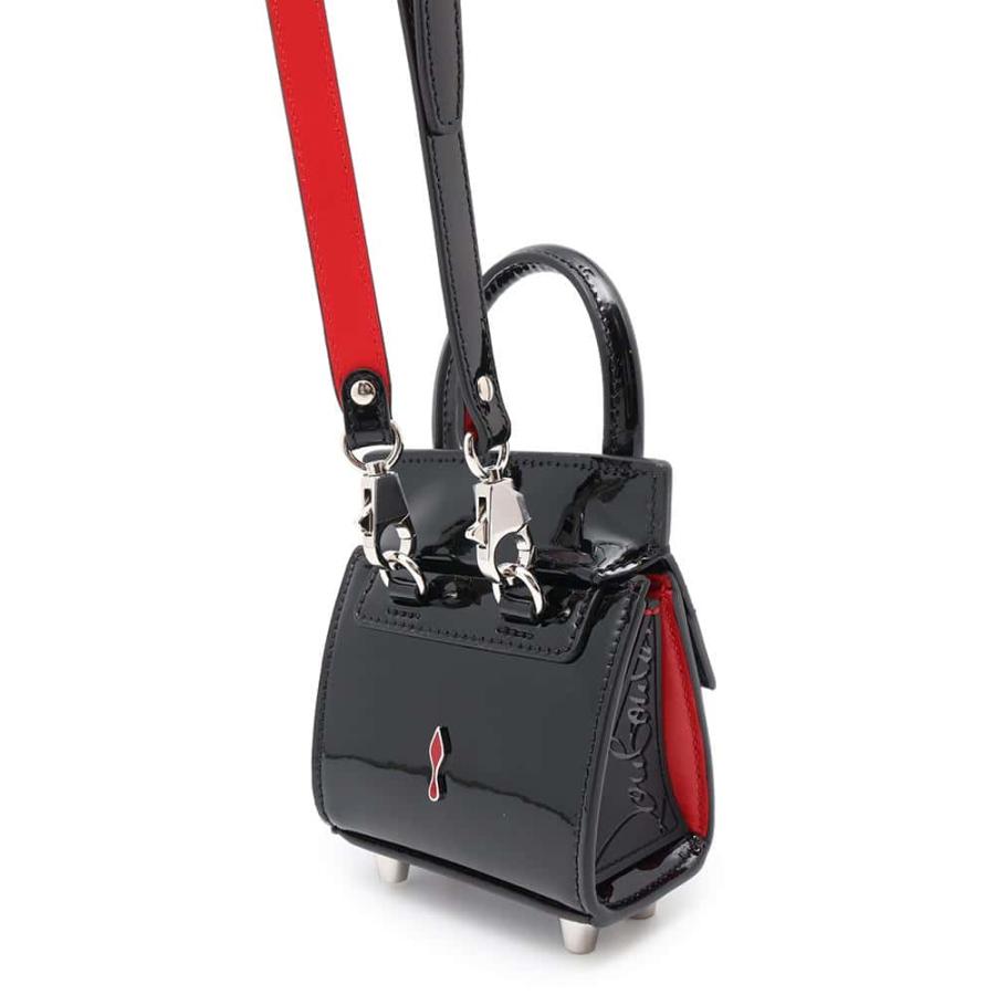未使用品 クリスチャンルブタン パロマ ナノ 1215050 パテントレザー ブラック 2WAY ハンドバッグ ショルダーバッグ 0279【中古】Christian Louboutin 楽天市場】未使用品 クリスチャンルブタン パロマ ナノ 1215050