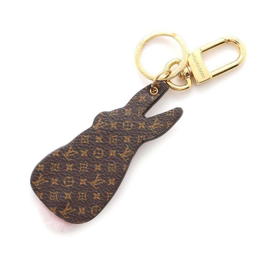 ルイヴィトン キーホルダー LV バニー モノグラム ミンクファー ルイヴィトン キーホルダー LV バニー モノグラム ミンクファー