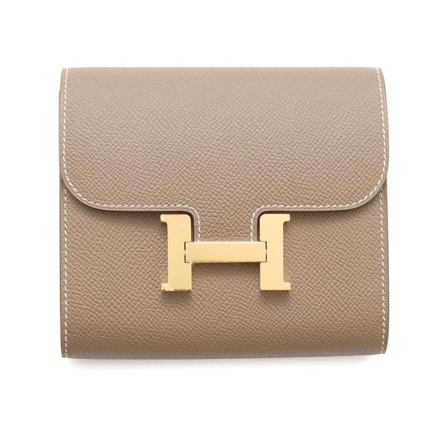 エルメス 財布 コンスタンス コンパクト エトゥープ/ゴールド金具 エプソン Y刻印 HERMES 財布 エルメス 財布 コンスタンス コンパクト エトゥープ/ゴールド金具