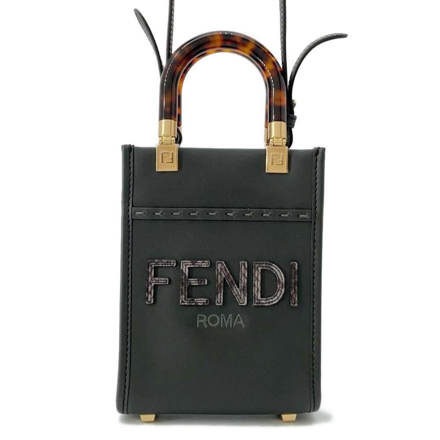 フェンディ ハンドバッグ サンシャイン ショッパー スモール レザー 