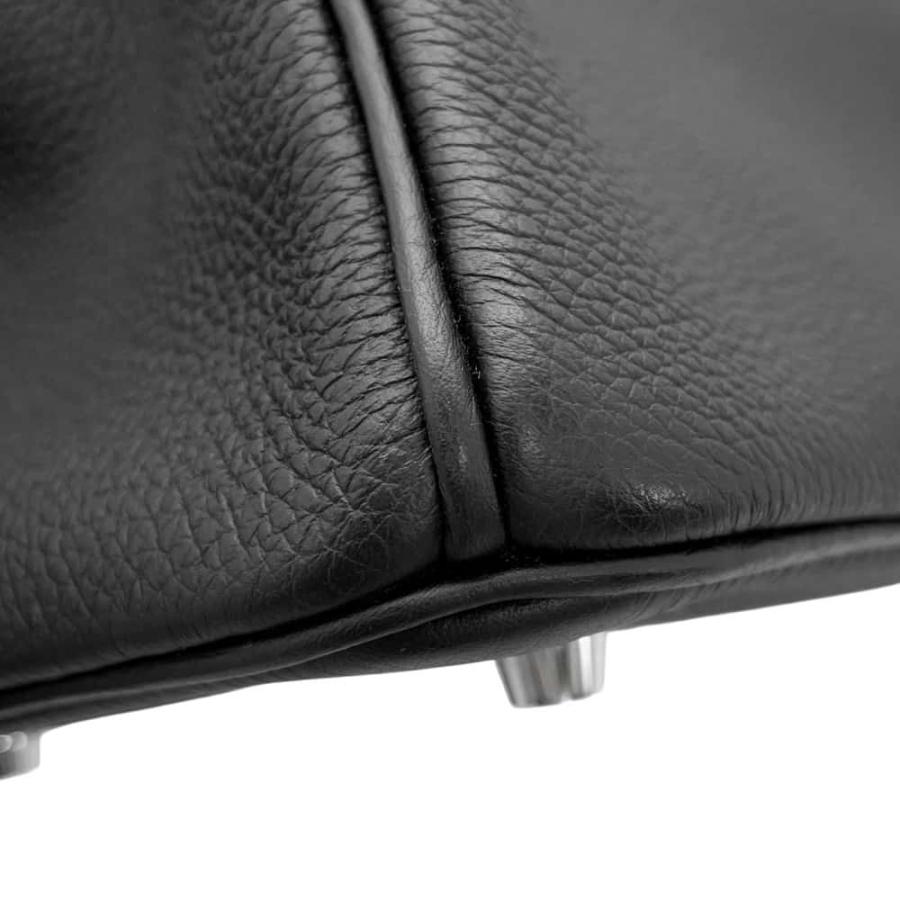 エルメス バーキン30 ブラック/シルバー金具 トゴ Z刻印 HERMES Birkin