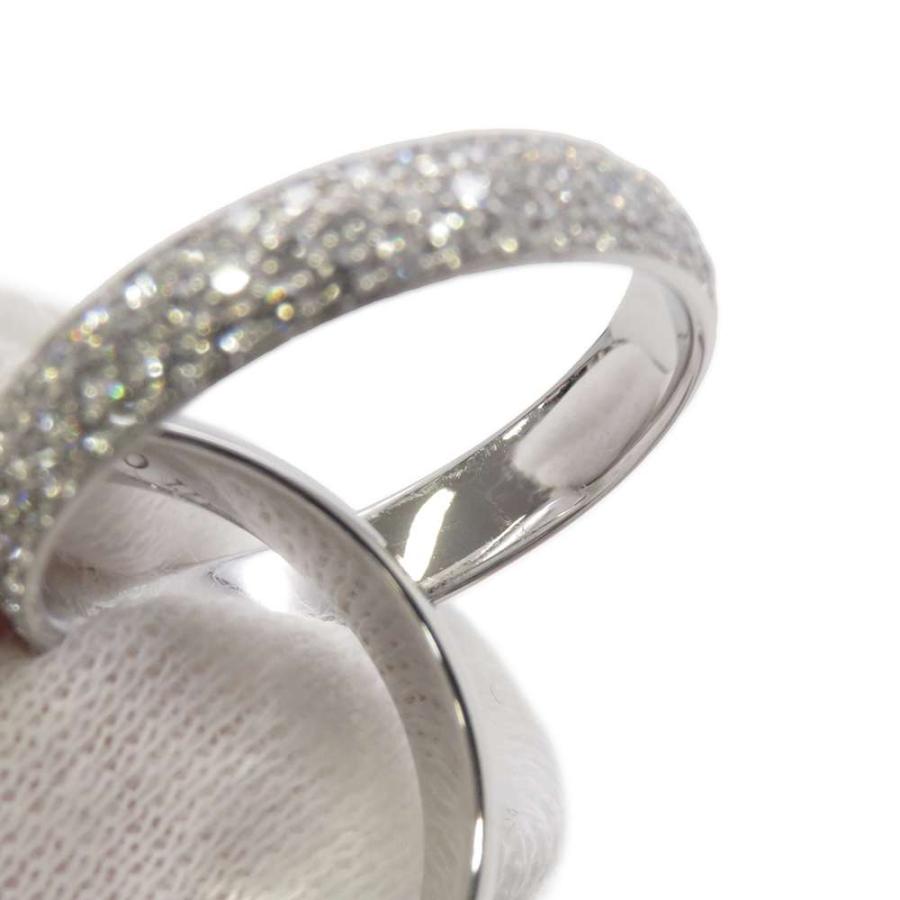 ティファニー リング パロマ メロディ 2バンド ダイヤモンド 計0.79ct 
