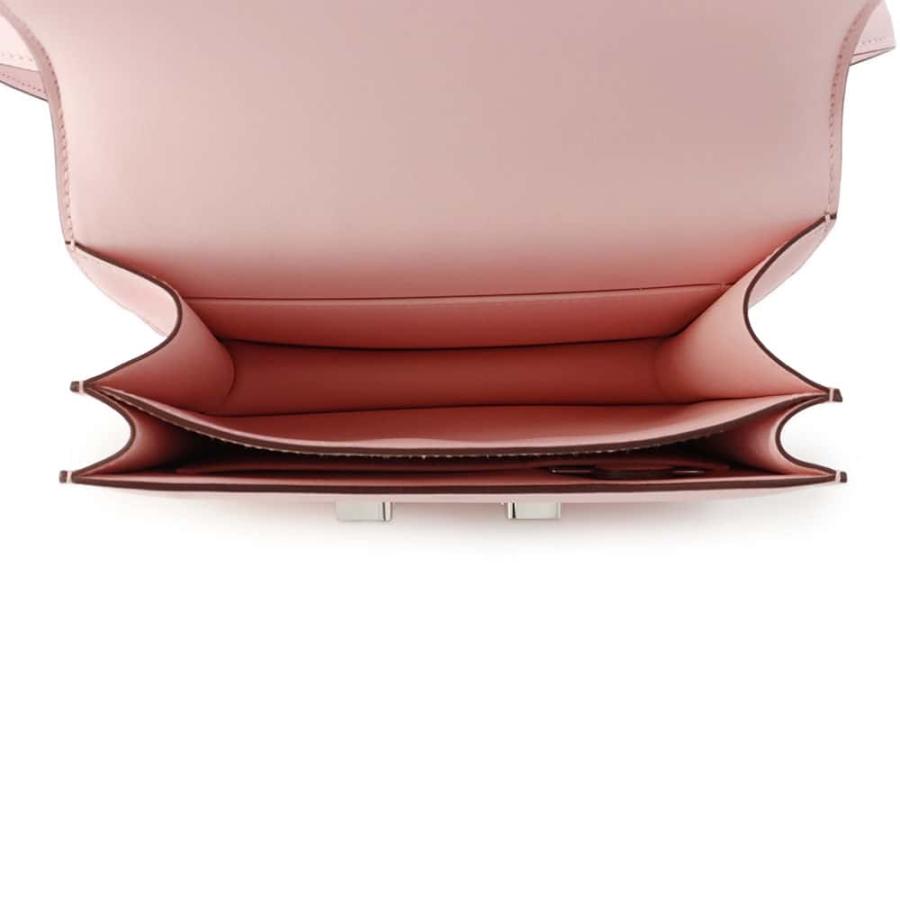エルメス HERMES コンスタンス3 ミニ K刻 ローズサクラ シルバー金具 スイフト レディース ショルダーバッグ エルメス ミニ コンスタンス3 ミロワール ローズサクラ/シルバー金具