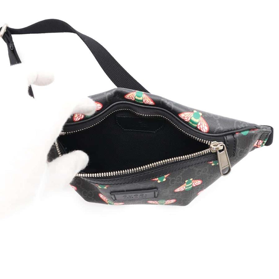 グッチ ボディバッグ GGスプリーム ビー PVC 675181 GUCCI ウエスト 