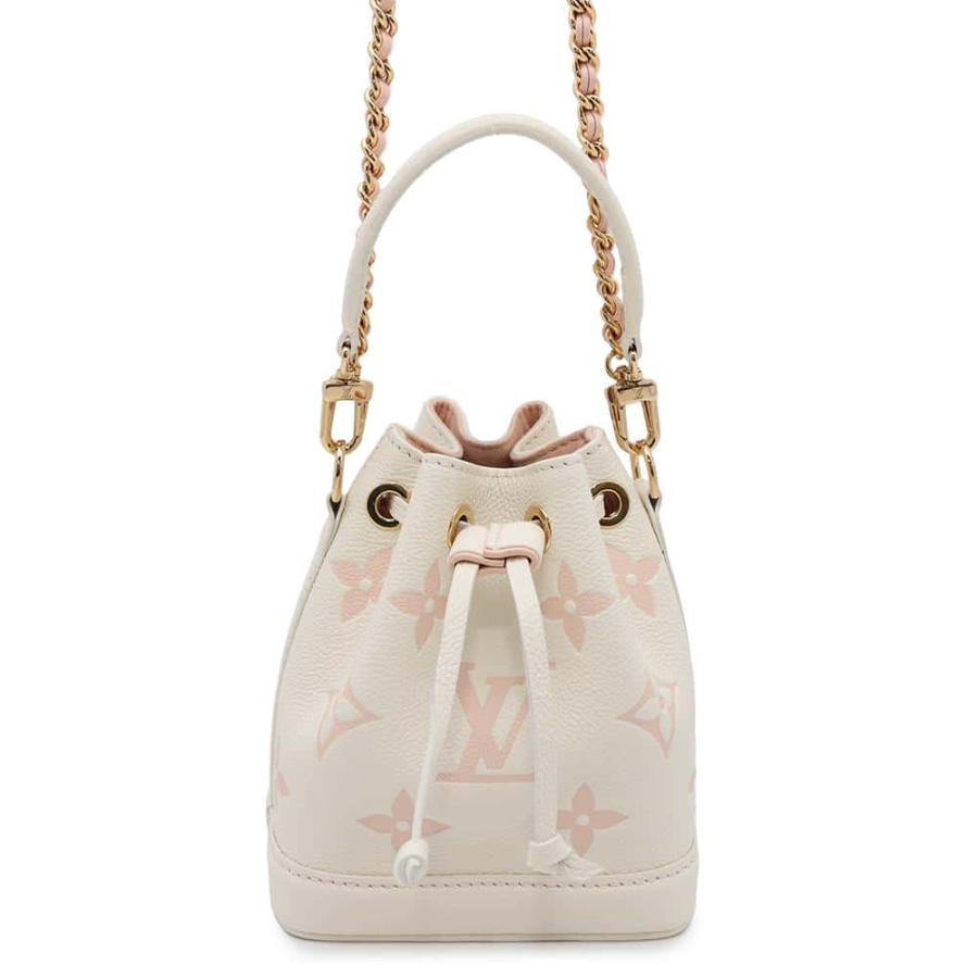 LOUIS VUITTON ルイヴィトン モノグラム・アンプラント ミニムーン ハンドバッグ ワンショルダーバッグ ミニバッグ ホワイト アイボリー レザー M82519 ゴールド金具 LOUIS VUITTON - LOUIS VUITTON ルイヴィトン モノグラム・アン