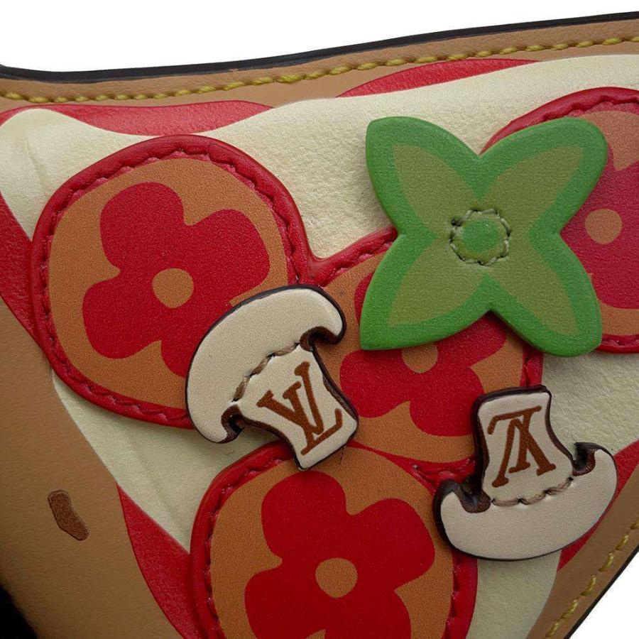 ルイヴィトン キーホルダー ピザ モノグラム M02189 LOUIS VUITTON