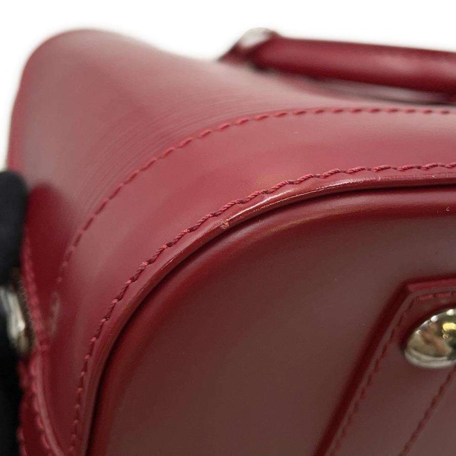 幸　ルイヴィトン エピ アルマPM ハンドバッグ＋チャーム付き　美品 ルイヴィトン ハンドバッグ エピ アルマPM M4058E レッド LOUIS