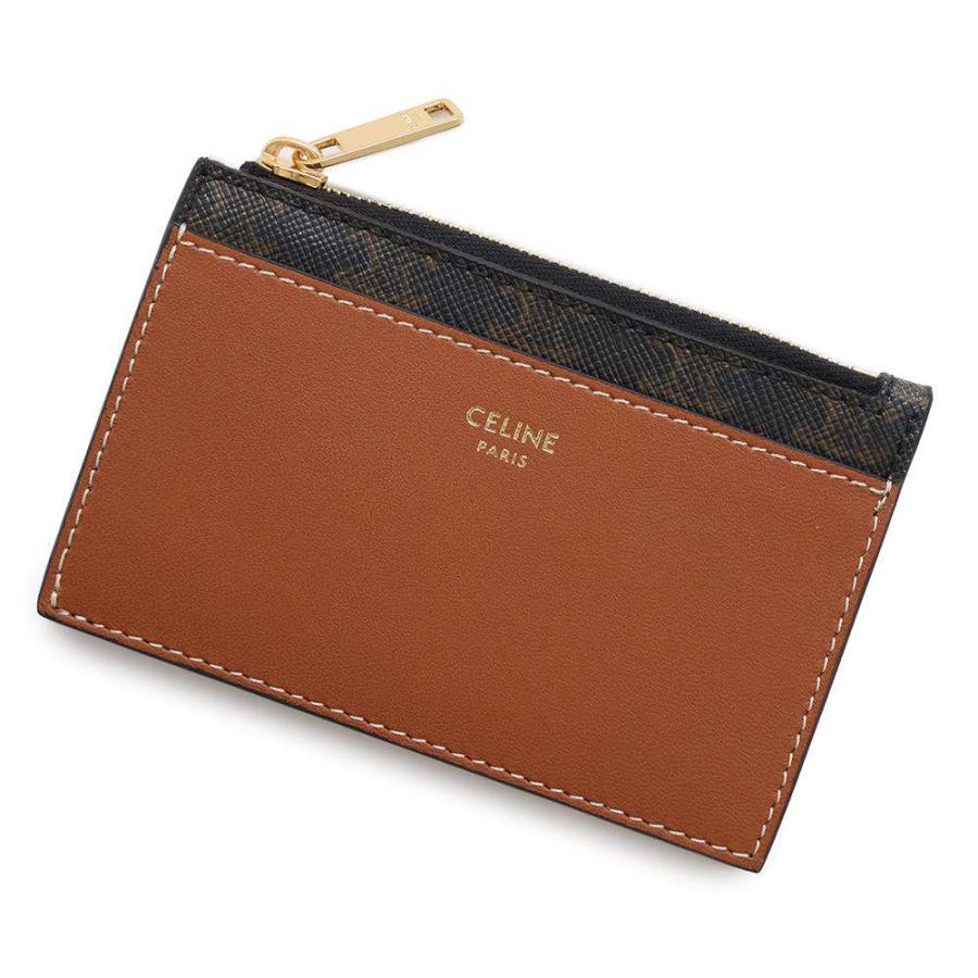CELINE 財布　ジップ付き カードホルダー ケース 10F992 1点限定！！】セリーヌ ジップ付きカードホルダー (CELINE/カード