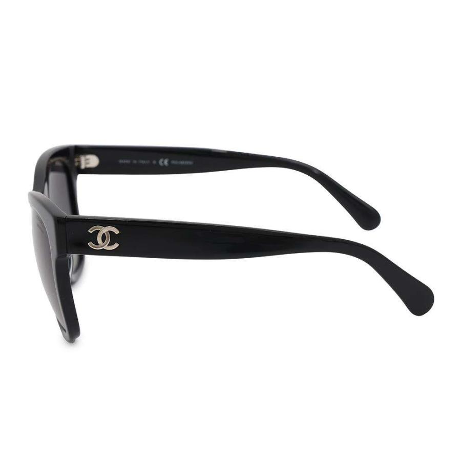 シャネル サングラス ココマーク 5380-A CHANEL アイウェア 黒 【安心