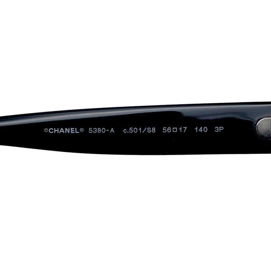 シャネル サングラス ココマーク 5380-A CHANEL アイウェア 黒 【安心