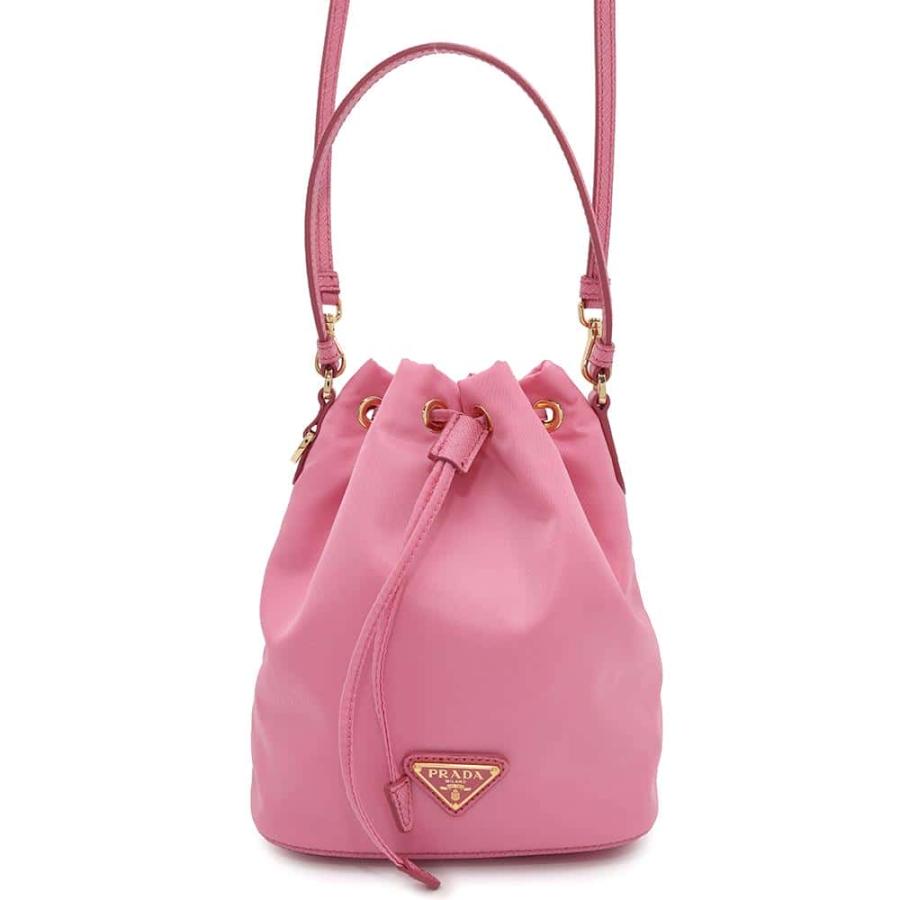 プラダ ハンドバッグ 巾着 ナイロン 1BE067 PRADA 2wayショルダー