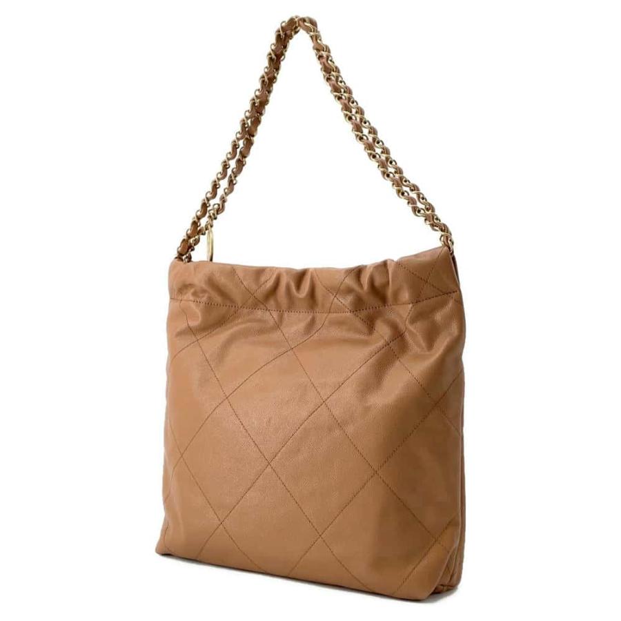 シャネル ハンドバッグ CHANEL 22 マトラッセ スモール ソフトキャビア