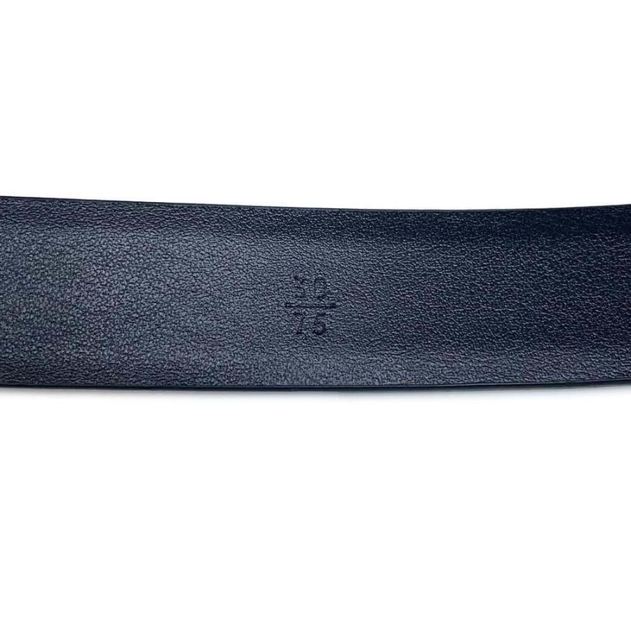プラダ ベルト ポーチ付き レザー ナイロン サイズ75 1CM237 PRADA 黒