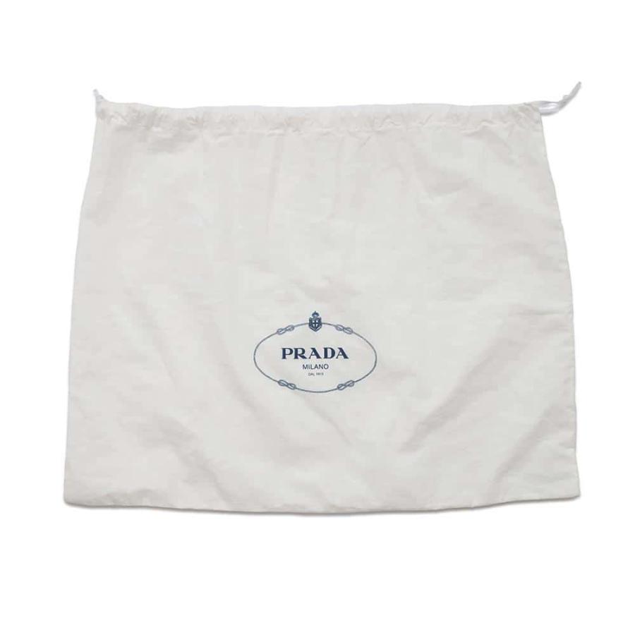 PRADA プラダ バケットハット ホワイト 2HC282 リナイロン プラダ バケットハット ポーチ付き サイズL 2HC282 PRADA 帽子 【安心