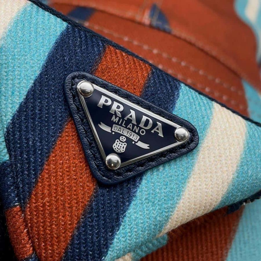 プラダ バケットハット ポーチ付き サイズL 2HC282 PRADA 帽子