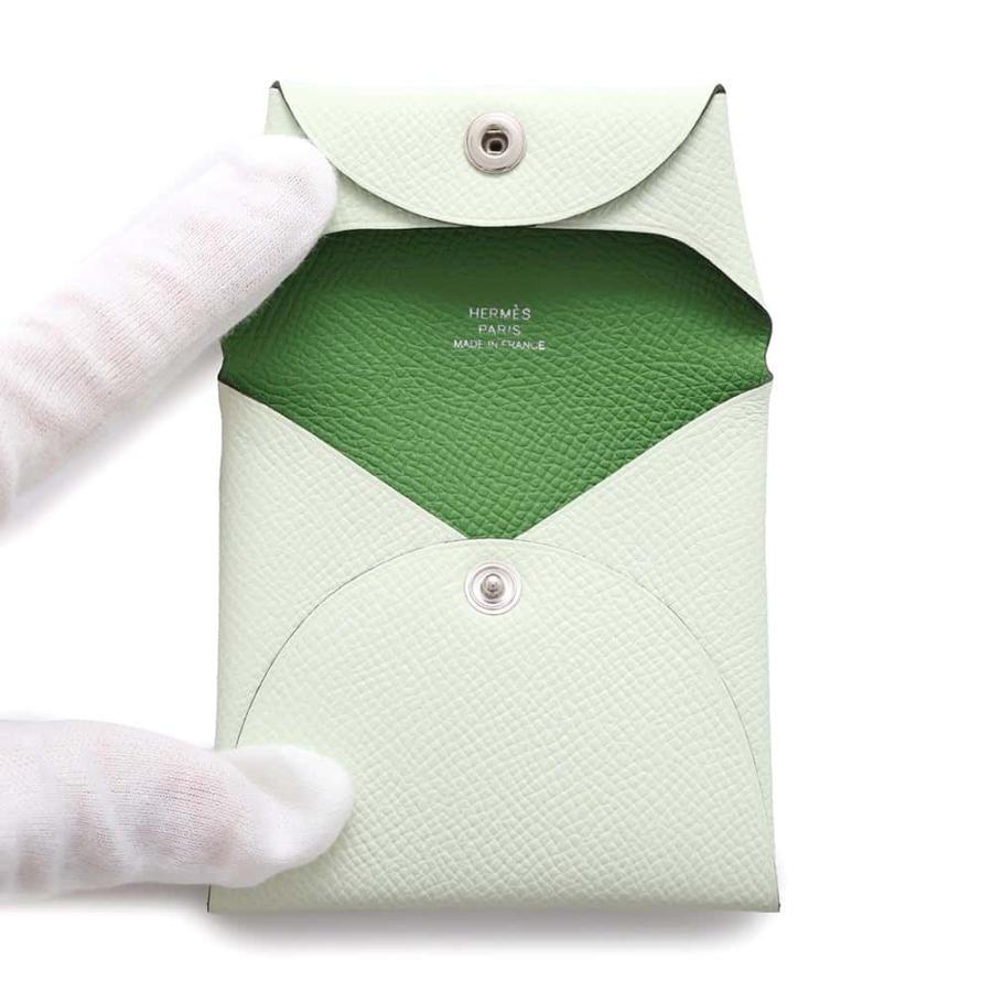 HERMES バスティア ヴェールフィズ ヴェールユッカ B刻印 新品未使用 エルメス コインケース バスティア ヴェルソ ヴェールフィズ/ヴェール