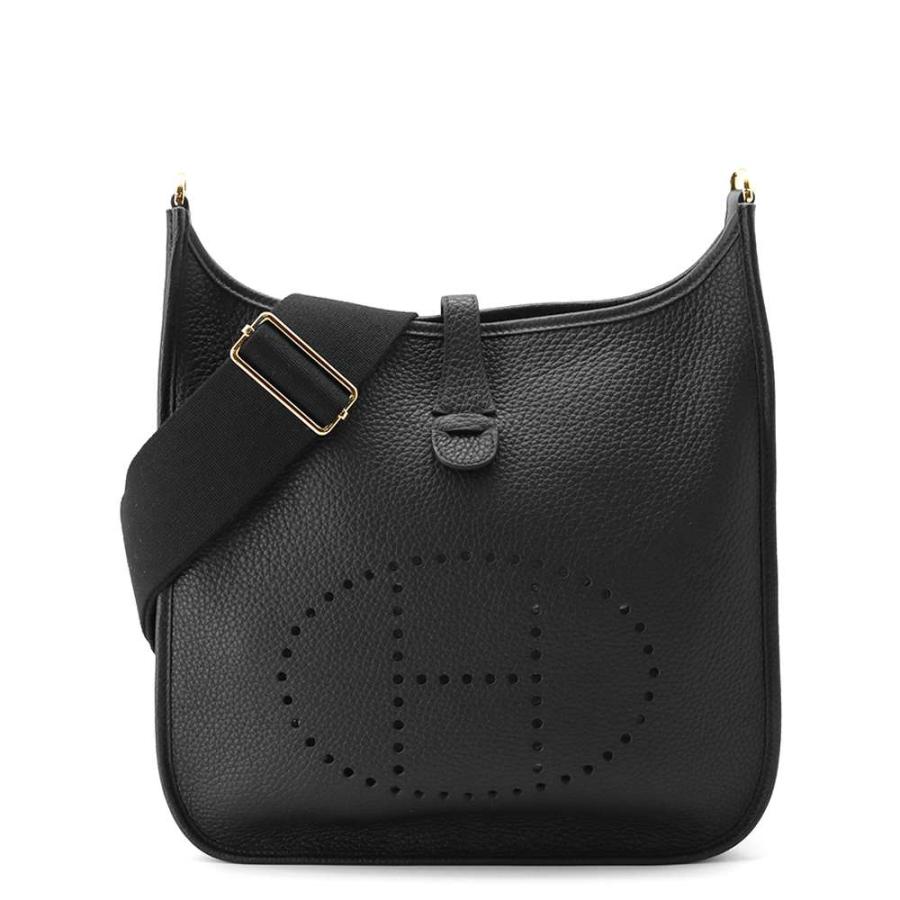 エルメス ショルダーバッグ エブリン3 PM ブラック/ゴールド金具  