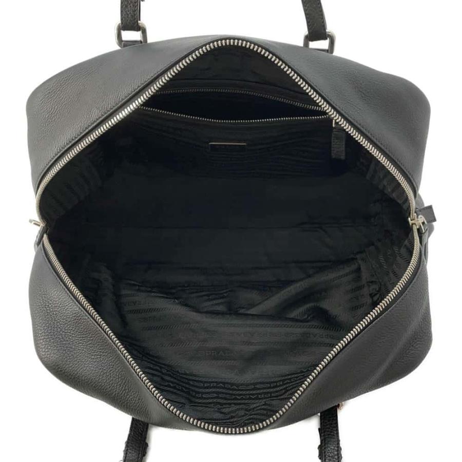 プラダ ハンドバッグ エンボスロゴ レザー BR3089 PRADA ボストン