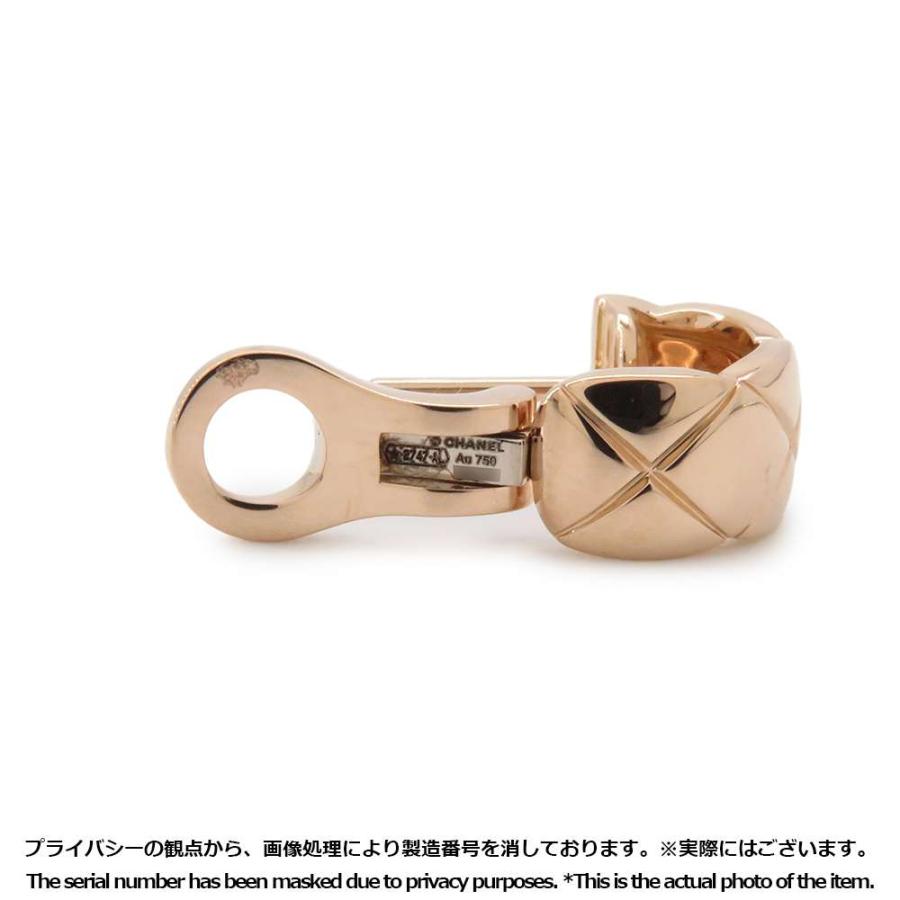 シャネル ピアス ココクラッシュ K18PGピンクゴールド J11754 シャネル ピアス ココクラッシュ K18PGピンクゴールド J11754