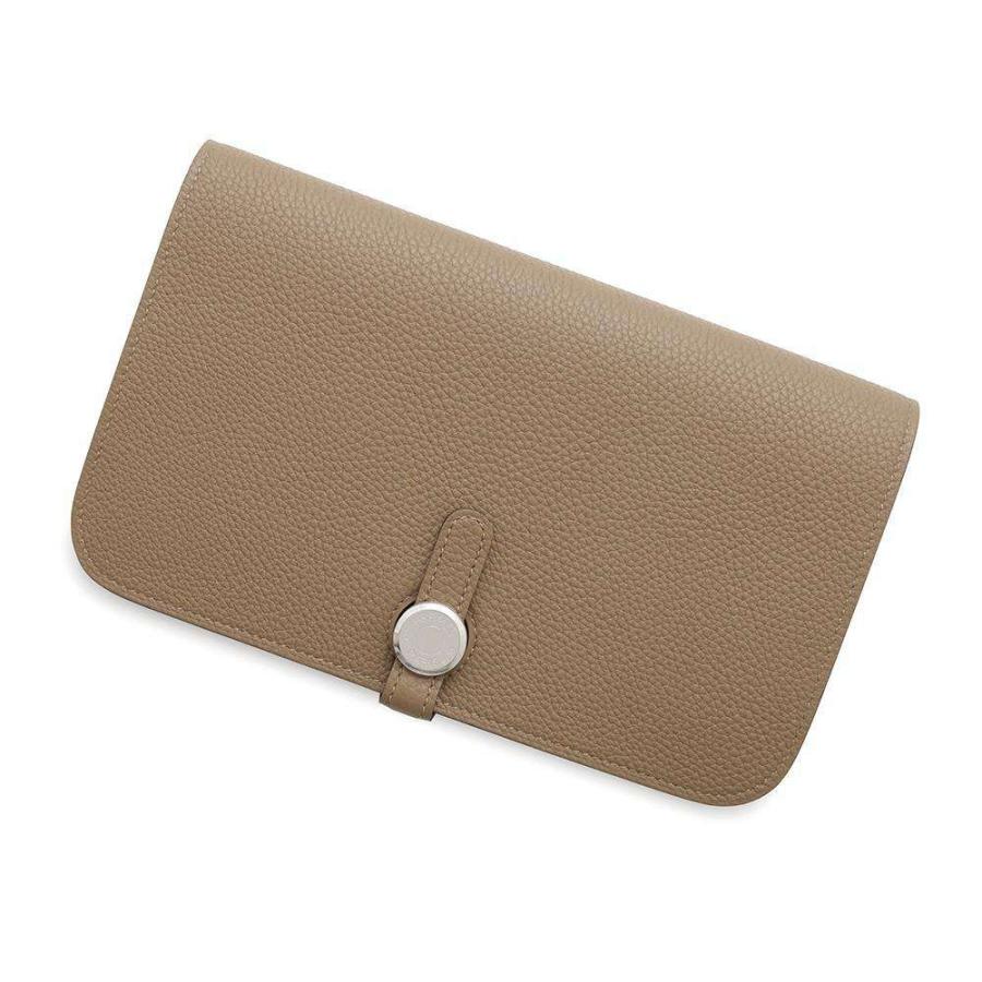 エルメス HERMES 長財布 ドゴンGM ベージュ