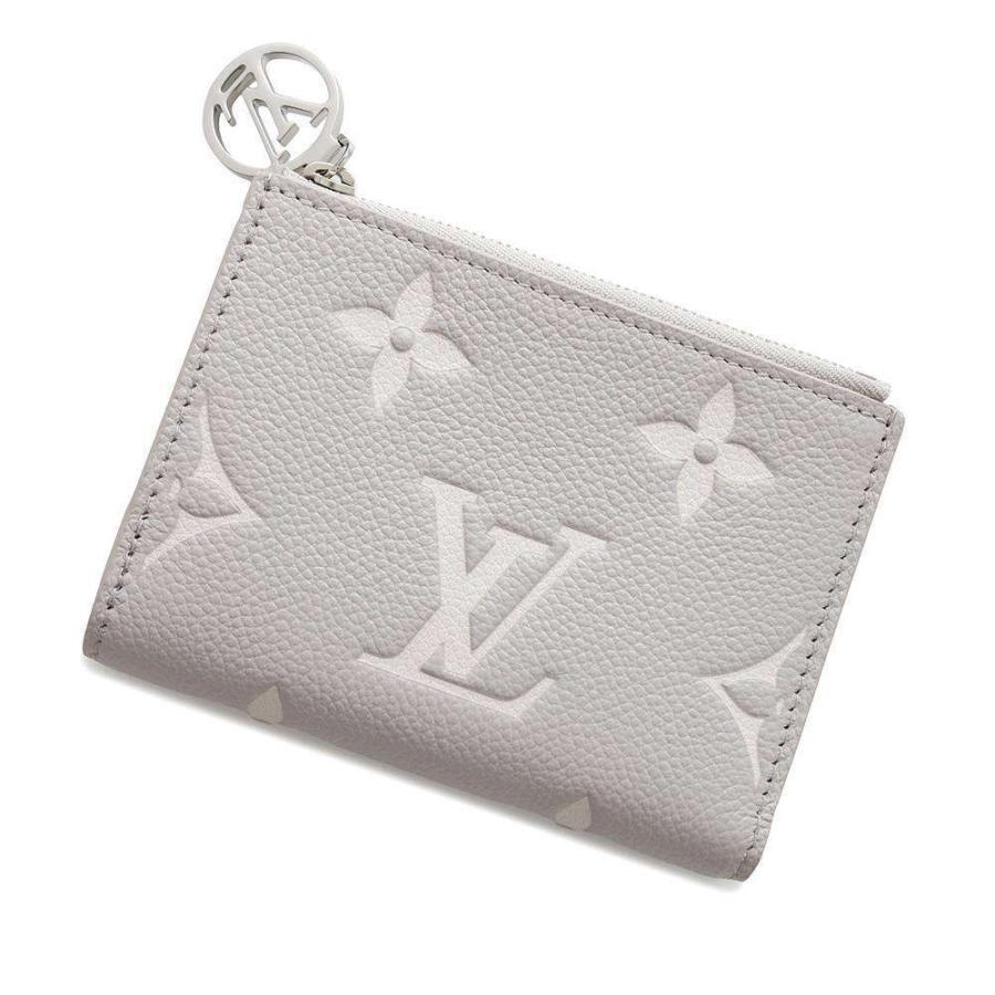 【中古】LOUIS VUITTON | ルイ・ヴィトン リサ バイカラー モノグラム アンプラント 二つ折り財布 M13797 グレー【尾張小牧店】 LOUIS VUITTON（ルイ・ヴィトン） 二つ折り財布 バイカラー モノグラム