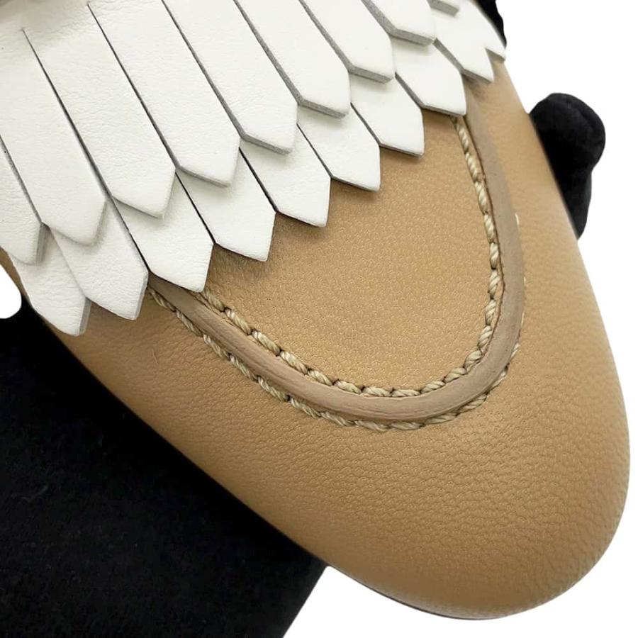 【美品】　エルメス　モカシン　ロワイヤル　ローファー　37 名東】【HERMES】エルメス モカシン ロワイヤル ローファー ブラック