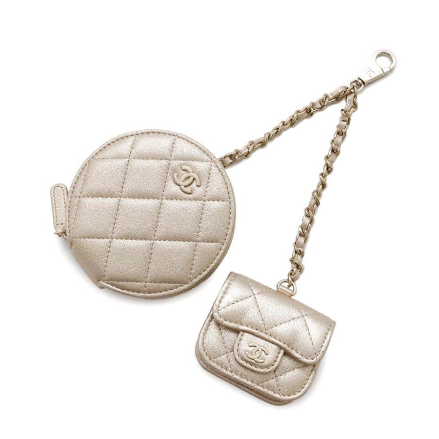 シャネル ノベルティ コインケース AirPodsケース チェーンセット  