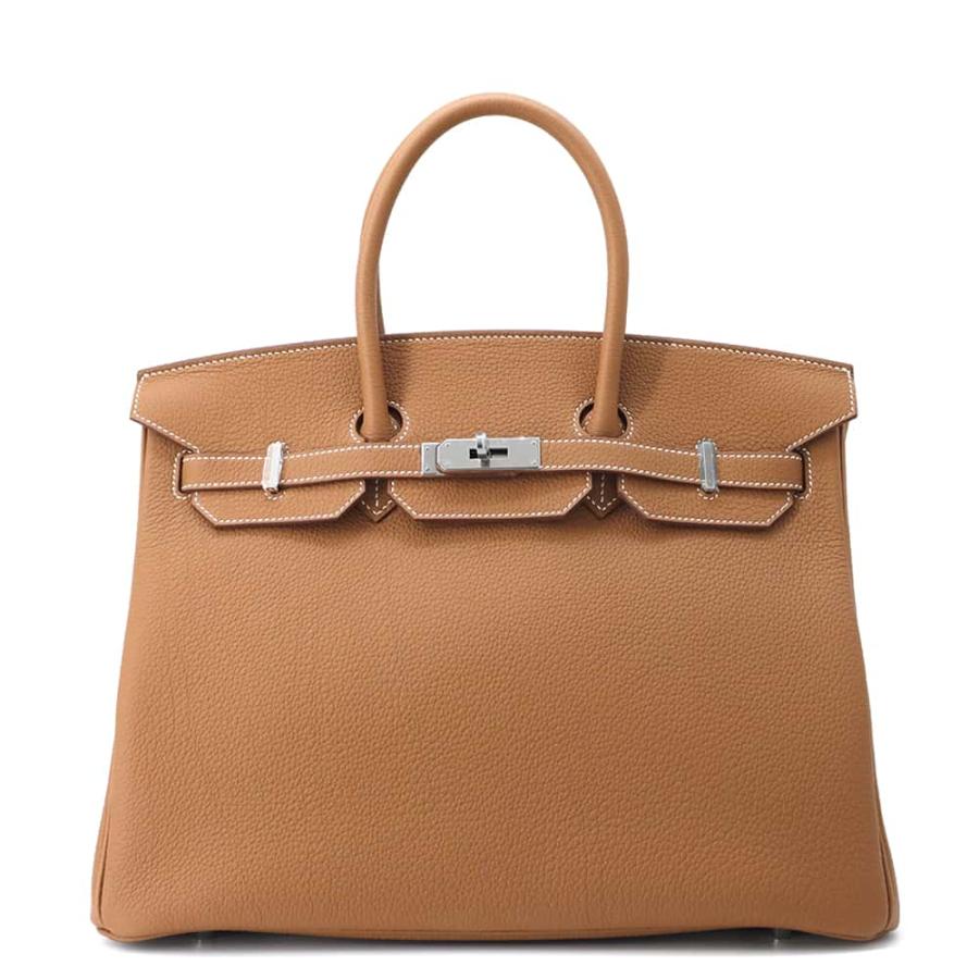 バーキン35 金具 トゴ Birkin ハンドバッグ レザー エルメス バーキン35 ゴールド/シルバー金具 トゴ W刻印 HERMES Birkin