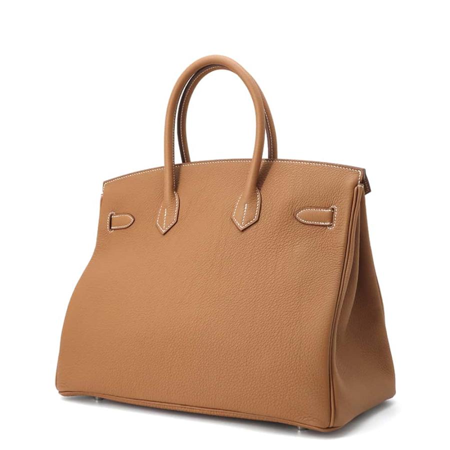 エルメス バーキン35 ゴールド/シルバー金具 トゴ W刻印 HERMES Birkin