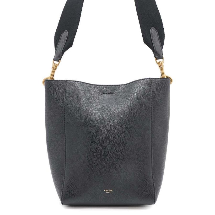 セリーヌ ショルダーバッグ サングルバケット スモール レザー 189303  