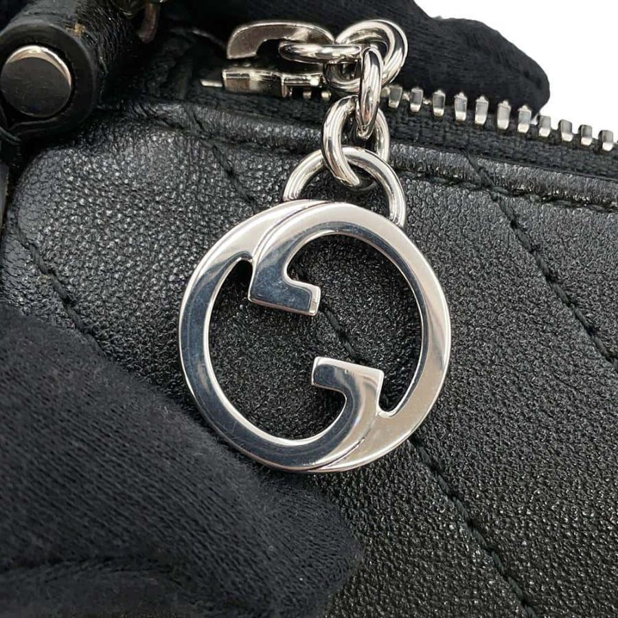 グッチ ハンドバッグ ブロンディ ミニ レザー キルティングデザイン  