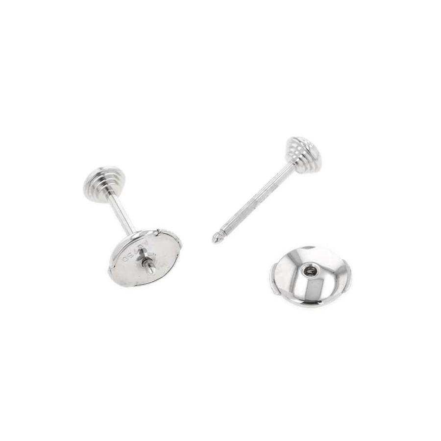 カルティエ ピアス ダムール XS ダイヤモンド 2P 計0.08ct K18WG