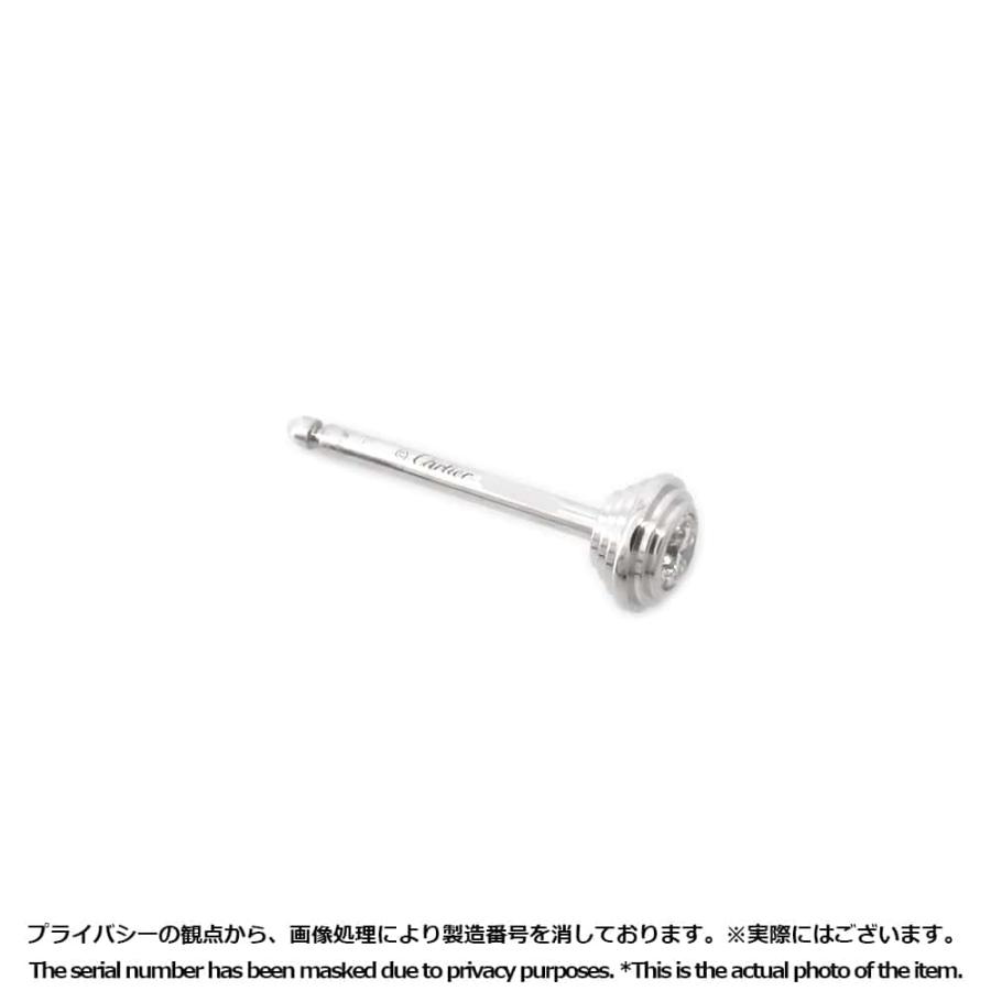 カルティエ ピアス ダムール XS ダイヤモンド 2P 計0.08ct K18WG
