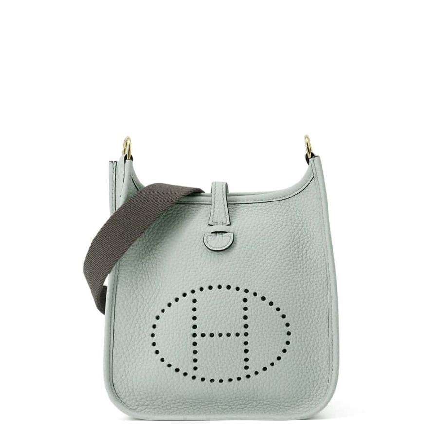 エルメス エブリンTPM アマゾン ブルーペール/エタン/ゴールド金具  