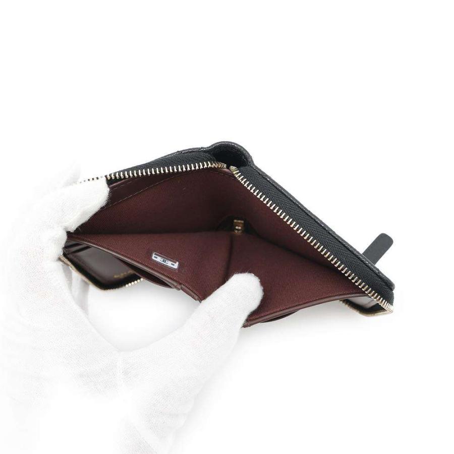 シャネル 二つ折り財布 マトラッセ スモールウォレット ココマーク