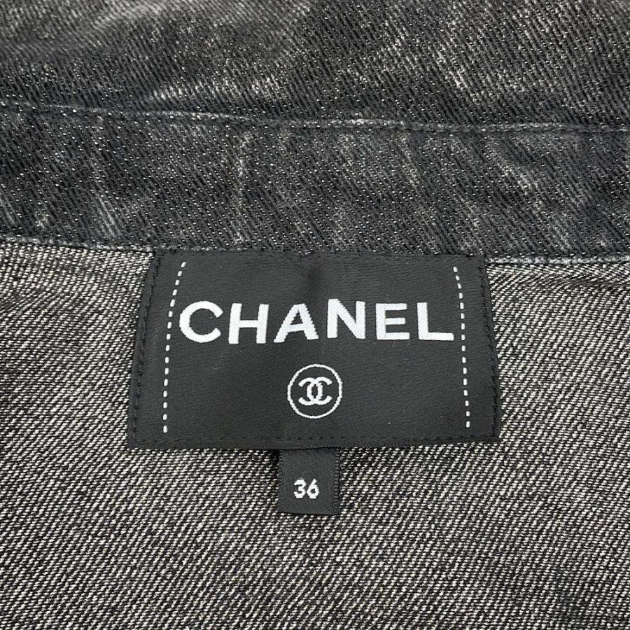 シャネル ジャケット ココボタン デニム レディースサイズ36 P74033  