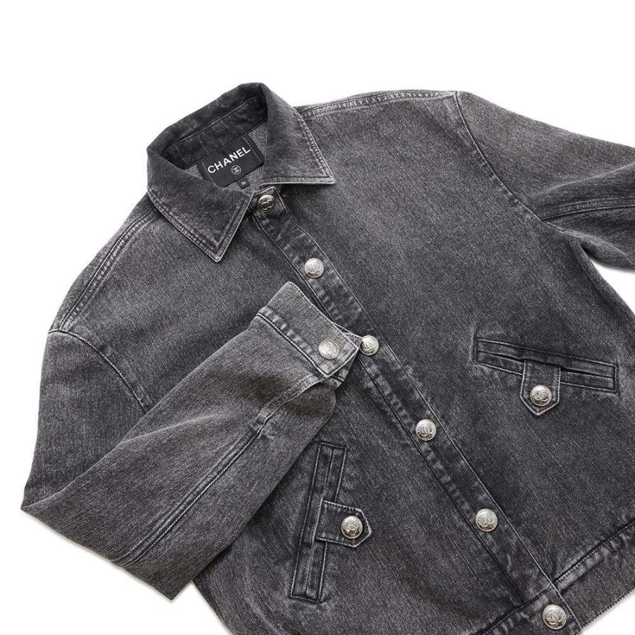 シャネル ジャケット ココボタン デニム レディースサイズ36 P74033  