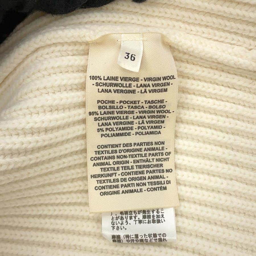 エルメス ニット ドライバーズ Hポケット ウール レディースサイズ36