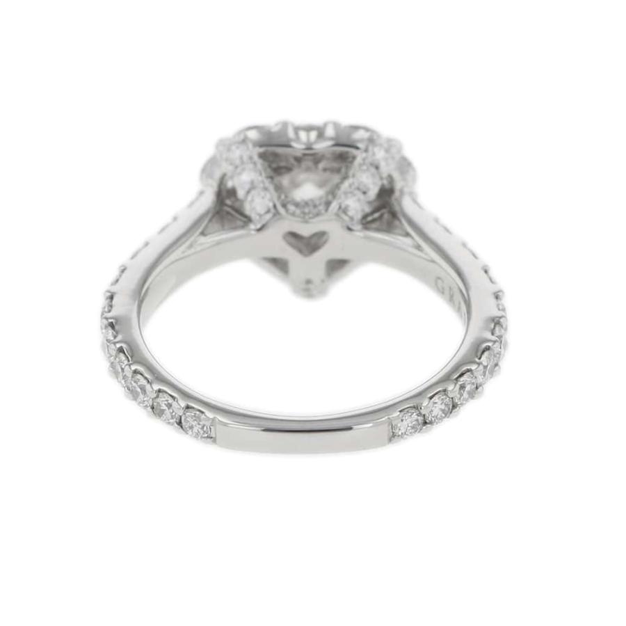 グラフ リング アイコン ハートシェイプ ダイヤモンド 0.70ct K18WG 